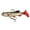 B, variant on 3.9 Inch Fishing Lures Pre-Rigged Jig Head Soft Swimbaits with Curly Tail, Realistic 3D Eyes & Sharp Hooks for Bass Trout Crappie in Freshwater Saltwater