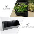 thumbnail image 3 of HEALEEP 2Ud Living Wall Con Macetas De Plástico Negro Para Jardín Y De Patio, 3 of 8