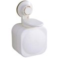 thumbnail image 1 of Dispensador de jabón con ventosa, dispensador de jabón tipo empuje, dispensador de jabón montado en la pared, caja de jabón manos libres adecuada para baño, hogar, blanco Adepaton WL-00980, 1 of 7