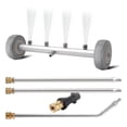 thumbnail image 1 of 3 varillas de extensión para hidrolavadora, piezas de reparación, multifuncionales, 4000 PSI, fáciles de instalar para limpiadores de bajos y con conector, 1 of 8