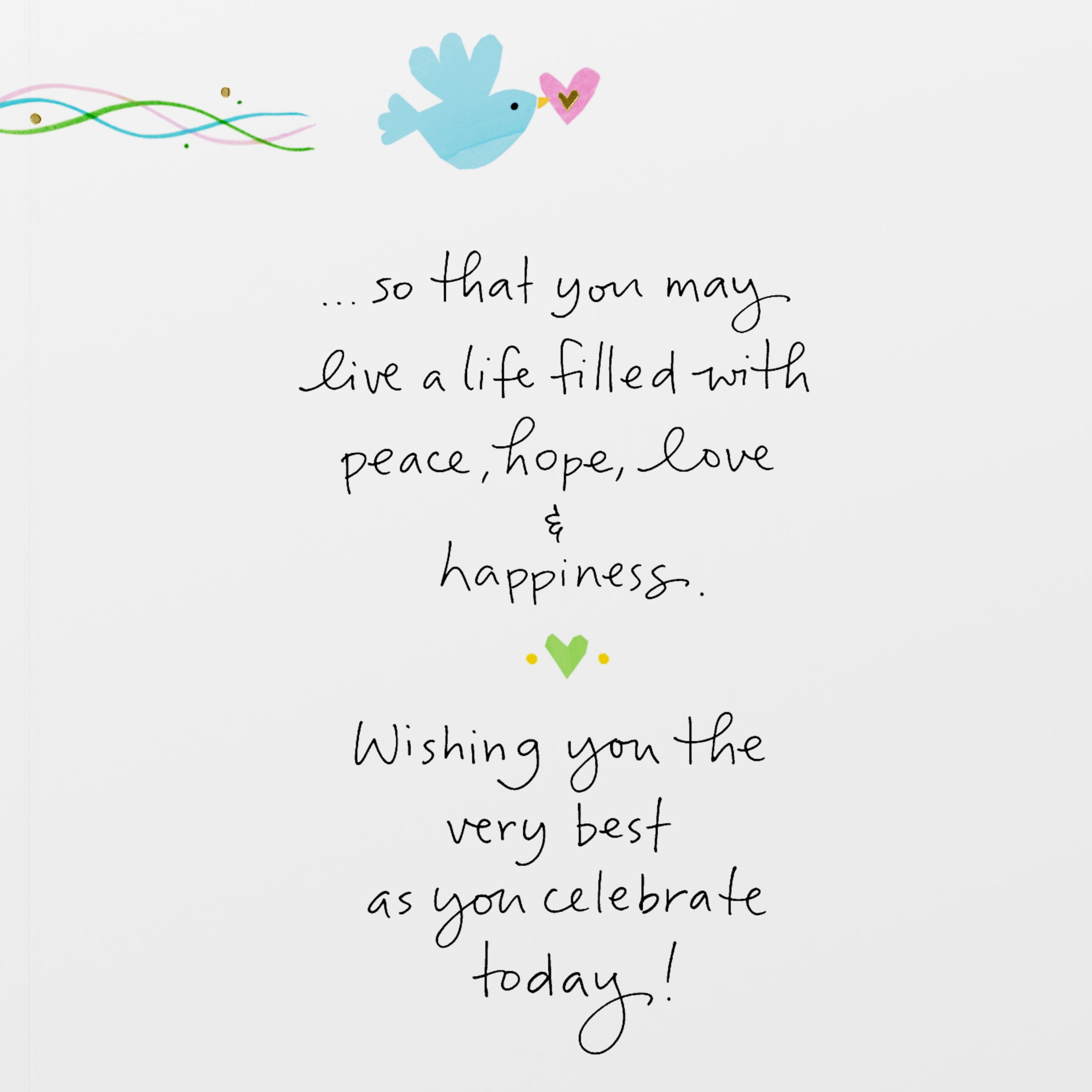 American Greetings Religious Baby Baptism Card (Guided by Faith)