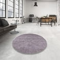 thumbnail image 4 of Ahgly Company Machine Washable Indoor Square Industrial Modern Dark Goldray Area Rugs, 7' Square, 4 of 7