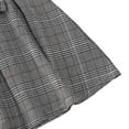 thumbnail image 4 of Odeerbi Girls Dresses Toddler Kid Baby Plaid Princess Dress Elegant Bow-knot 2025 Casual Clothes Gray, 4 of 9