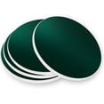 thumbnail image 3 of Coolnut Hunter Green Coasters for Drinks Set of 4, Absorbent Ceramic Drink Coaster with Cork Base for Wooden Coffee Table, Cool Housewarming Gift for Home Decor Gifts, 3 of 6