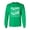 Kelly Green, variant on Please Please Please Adult Long Sleeve T-shirt