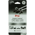 thumbnail image 5 of GE 12 ft. Digital Toslink Fiber Optic Cable with Mini Toslink Adapters, 33534, 5 of 6
