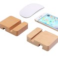 thumbnail image 2 of Billuyoard Wood Mobile Phone Holder Anti-slip Bracket Hands-free Household Tablet Support Office Travelling Tabletop Universal Type3 NO3, 2 of 6
