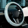 thumbnail image 6 of Sea Mew 14.5 Inch Printing PVC Leather Car Wheel Cover Steering Wheel Cover Auto Accessories, 6 of 6