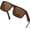 Tortoise | Polarized Brown, variant on Sunglasses for Big Wide Heads Mens Polarized XL  Square Sun Glasses