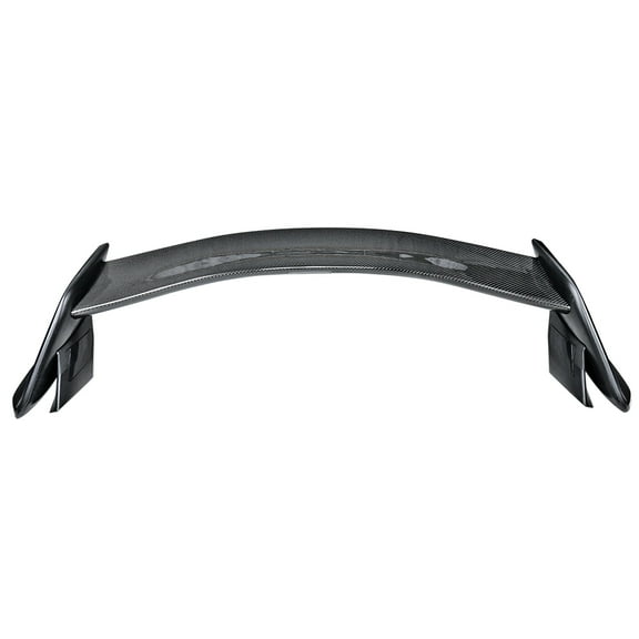 Ikon Motorsports Trunk Spoiler Fits 2017-2021 Honda Civic x 10th Gen FK7 FK4 HB5 Carbon & ABS Rear Wing Tail Lip Lid