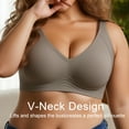 thumbnail image 3 of evobiliss Smooth Wireless Bras for Women No Underwire Comfortable Bra for Women Everyday Bras Seamless Stretch Soft Light Comfort Bras, 3 of 8