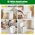thumbnail image 5 of 4.22 Gallon Trash Can Touchless Automatic Motion Sensor Smart Trash Can Bathroom, 5 of 9