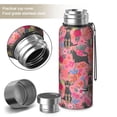 thumbnail image 2 of 20 Oz Chihuahua and Flower Florals Coffee Tumbler Double Wall Insulated Stainless Steel Water Bottle | Metal Reusable Thermoses Flask with Cup Cap | Leak & Sweat Proof with Anti-Dust Lid, 2 of 7
