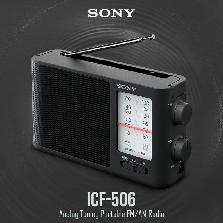 2024年製 SONY FM/AMラジオ ICF-506 Amazon.co.jp: ソニー ポータブルラジオ ICF-506 : FM/AM/ワイド