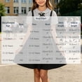 thumbnail image 3 of ATORRE Girls Mini Dress 2026 Stylish Plaid Turn-Down Collar Short Sleeve Flowy Dress Preppy Style Back-to-School Outfits Black B 11-12 Years, 3 of 9