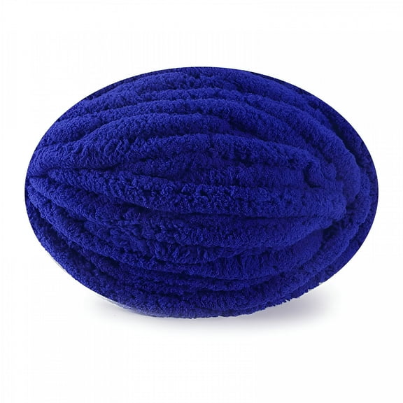 AUQ Chunky Yarn for Crocheting 1/2/4 Pack, Fluffy Jumbo Chenille Yarn, Super Soft Plush Yarn for Hand Woven DIY Crafts, Giant Thick Fuzzy Yarn for Hand Knitting (27 yds, 8 oz Each Skein)