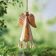 thumbnail image 2 of ART & ARTIFACT Angel Wind Chimes Outdoor Angel Wind Bells Garden Decor, Copper, 2 of 2