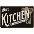 thumbnail image 1 of Ada's Kitchen Sign Metal Wall Decor Dift 8x12 208120019313, 1 of 1