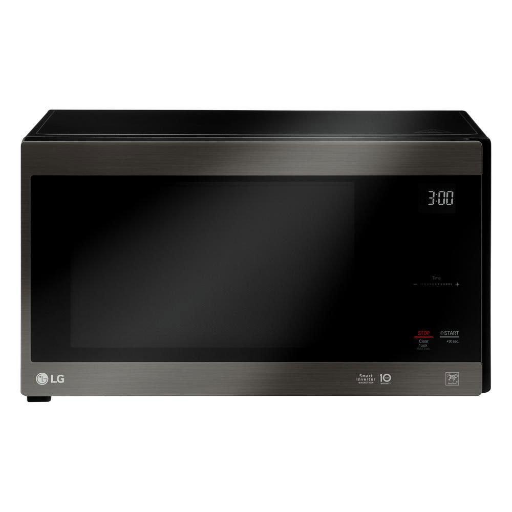 LG NeoChef Black Stainless Steel 1.5 Cubic Ft. Microwave (Refurbished
