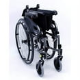thumbnail image 2 of Karman KM8522Q1818S 18 x 18 in. Flexx Wheelchair Ultra Lightweight with Quick Release Axles, Diamond Black, 2 of 3