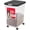 Black, variant on IRIS 54 Lbs Airtight Pet Food Container | Dog & Cat Food Storage Bin