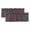 Brown, Chocolate, Chestnut, Espresso, variant on 2 Pack Valances for Windows, Indigo Blue Window Valances for Living Room/Bedroom/Bathroom, Farmhouse Vintage Blue Solid Color Light Filtering Kitchen Curtain Valance Window Treatment 42"W x12" L