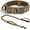 Brown Set, variant on Tactical Dog Collar, Adjustable Military Training Nylon Dog Collar with Control Handle and Heavy Quick-Release Metal Buckle for Small Medium Large Dogs, Black L