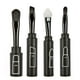 thumbnail image 2 of 4 en 1 maquillaje cosmético herramienta sombra delineador de ojos pinceles labiales set kit negro, 2 of 9