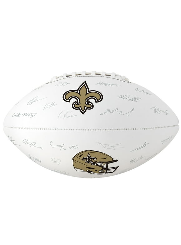 New Orleans Saints Autograph Signature Football