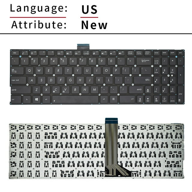 Original US Russian SP BR Laptop Keyboard For ASUS X555L A555Y R557L R556L FL5600 W519L VM510L VM590L X553M W509L R565L X503M US New