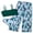 Dark Green, variant on Girls 3 Piece Swimsuit Set Quick Dry Bikini with Cover Up Pants Kids Bathing Suit for 6-16T Summer Beach Vacation Swimwear