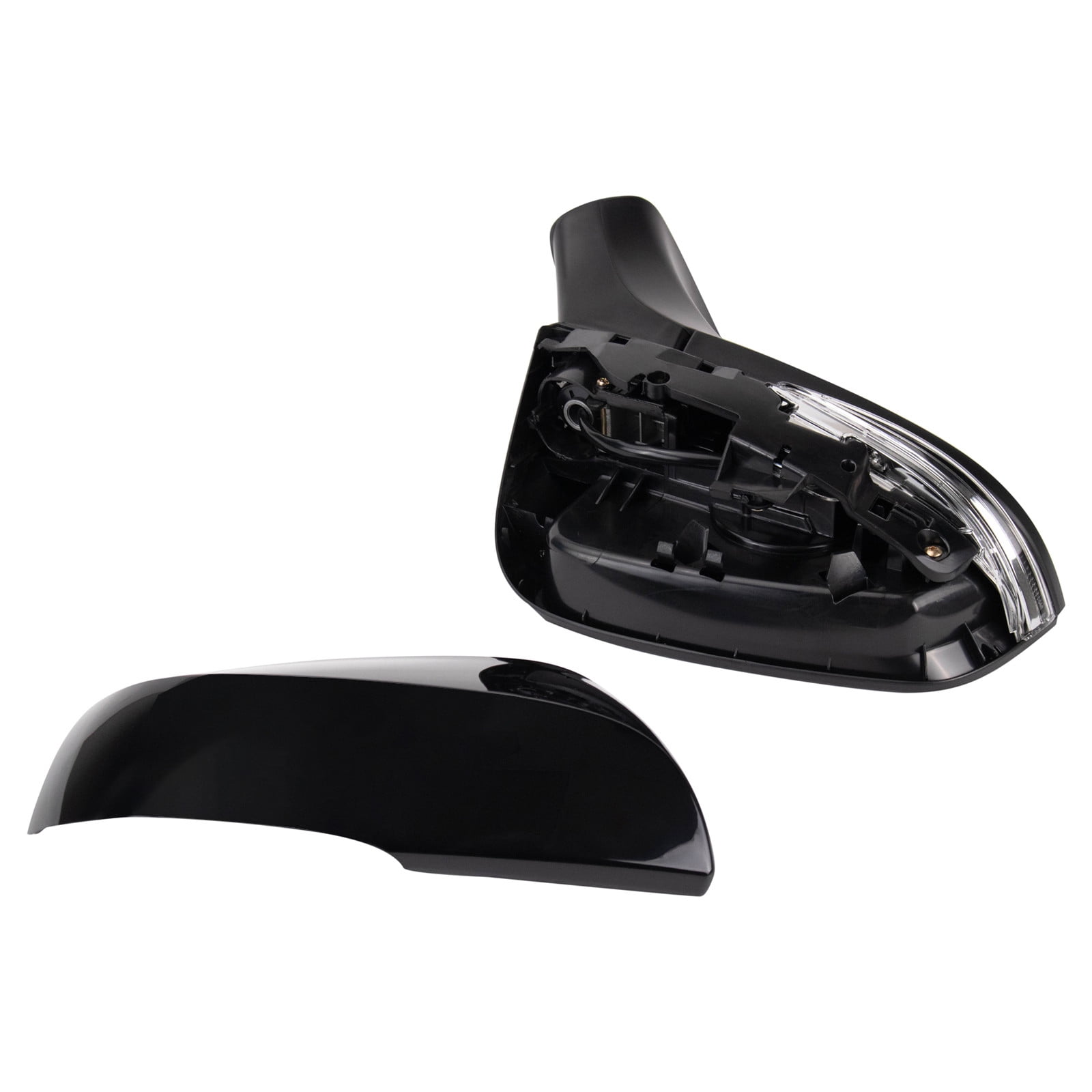 TRQ Passenger Side Mirror Assembly Power Heated Turn Signal