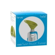 مجموعة قمع Kiinde Twist Pouch و Foodii System من قطعتين