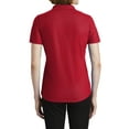 thumbnail image 3 of Mafoose Womens EZPerformance Pique Polo Female T-Shirt Apple Red x-Small, 3 of 5