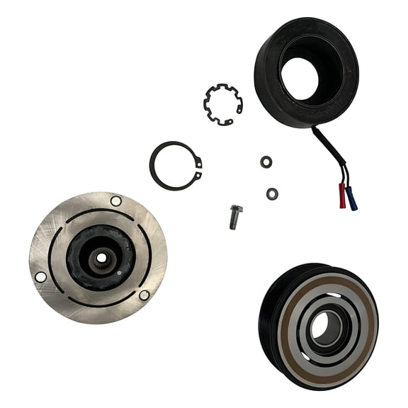 Remanufactured RYC A/C Compressor Clutch AEG313-CL (Fits GMC Acadia 3.6L 2007-2012; Fits Buick Enclave 3.6L 2008-2012; Fits Chevrolet Traverse 3.6L 2009-2012; Fits Saturn Outlook 3.6L 2007-2010)