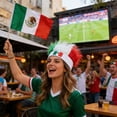 thumbnail image 5 of Sombrero mexicano con diadema peluda, diadema peluda verde, tocado para el cabello, disfraces mexicanos para mujeres, hombres, fiestas deportivas, gorra de fibra de poliéster, 5 of 5