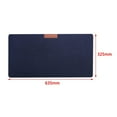 thumbnail image 1 of Langgg Soft Mouse Pad Table Computer Desk Mat Felt Laptop Cushion Office Home Large Dark Blue, 1 of 9
