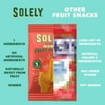 thumbnail image 3 of SOLELY Organic Mango Whole Fruit Gummies (pack of 4 Boxes, 5 Individual Bags per Box), Healthy Chewy Snacks for All, Vegan Snacks, 20 Bags (3.5 oz), 3 of 6