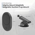 thumbnail image 2 of TRAHOO-- MagSafe Car Phone Mount Compatible with iPhone 15 14 13 12 Pro Max, Pro, Plus, and with Magsafe Phones and Cases (MagSafe Magnetic Suction Cup Mount (Version 2.0)), 2 of 4