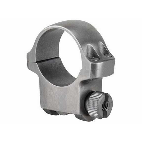 Ruger 1" Scope Ring 4K Silver Medium