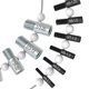 thumbnail image 5 of 2X Comprobador de Roscas Portátil Perno Tuerca Tornillo Perno Tuerca Tornillo Comprobador Checker 26 Juego de Herramientas de Medición de Calibre Macho/Hembra, 5 of 7