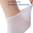 thumbnail image 4 of Calcetines tobilleros UouoSocks de corte bajo, 14 pares, para hombre y mujer, 4 of 5