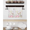 thumbnail image 3 of Gray Easter Kitchen Dish Towels for Drying Dishes Set of 4, Spring Easter Bunny Eggs Floral Buffalo Plaid Waffle Weave Microfiber Hand Tea Bathroom Towels Quick Dry & Absorbent Towel 15.7x23.6, 3 of 7