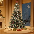 thumbnail image 7 of Senfot 7.5ft Pre-lit Artificial Christmas Tree,Spruce Prelit Christmas Trees for Home,Office,Party, 7 of 7