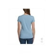 thumbnail image 2 of Calvin Klein Jeans Women's Logo T-Shirt, Blue, Small, 2 of 3