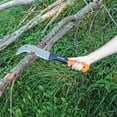 thumbnail image 3 of Fiskars 10" Brush Axe with Safety Sheath - Fixed Handle - Black/Orange, 3 of 7