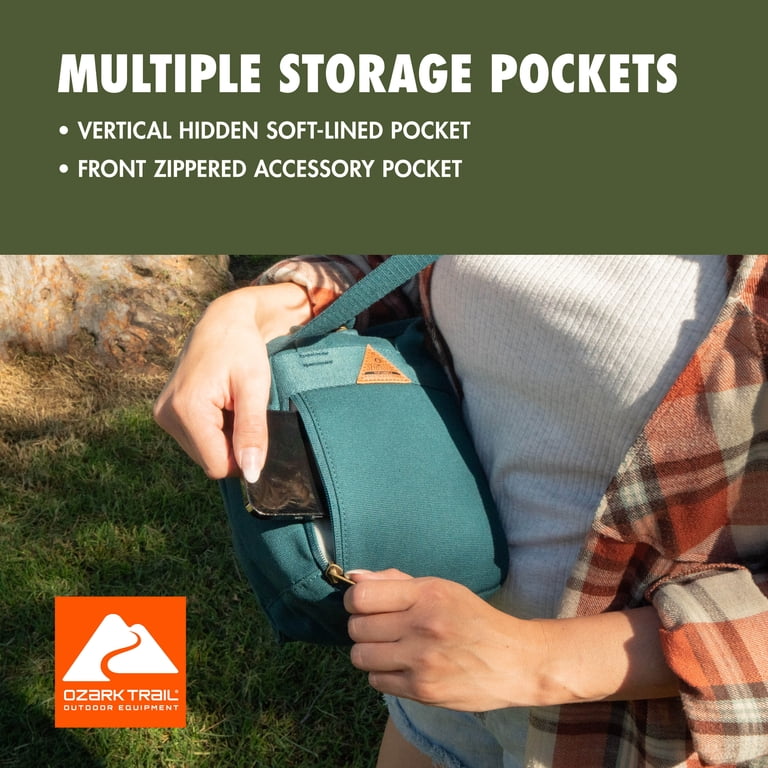 Ozark Trail 3L Unisex Adult/Teen Dual Carry Polyester Crossbody
