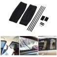 thumbnail image 4 of 2Pcs 50S Protective Car Side Window Sun Shade Curtain Retractable Sunshade Visor Valance … (Black), 4 of 4