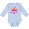 thumbnail image 3 of Inktastic Summer Enjoy the Sunshine Pensacola Beach Florida in Pink Boys or Girls Long Sleeve Baby Bodysuit, 3 of 5