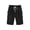 Black, variant on TIANZEN Women Elastic Waist Shorts Casual Solid Color Shorts Lightweight Shorts With Pockets Womens plus Size Pants Casual Work